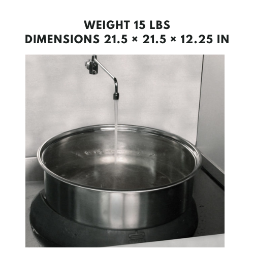 Range top stockpot