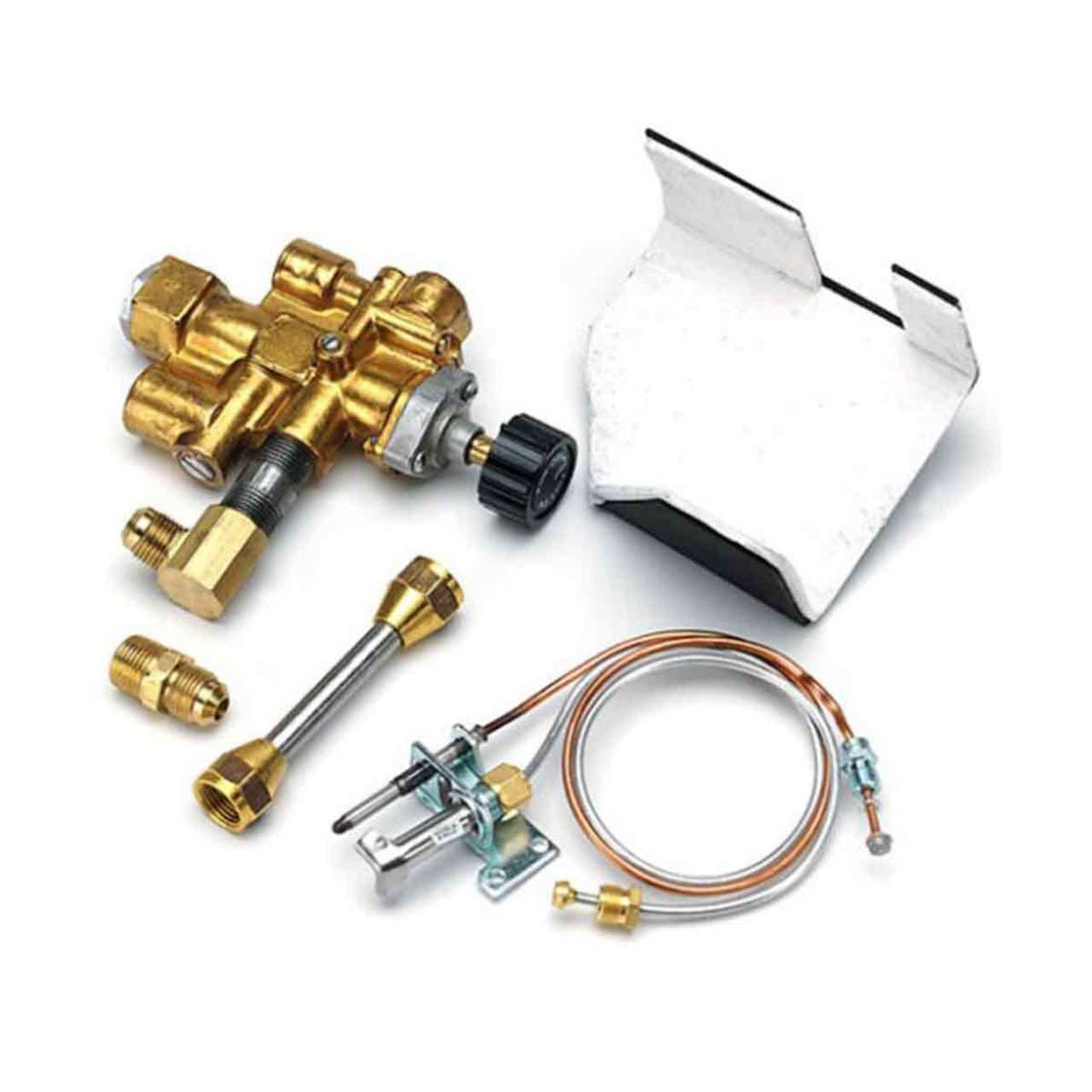 Gas pilot system for propane