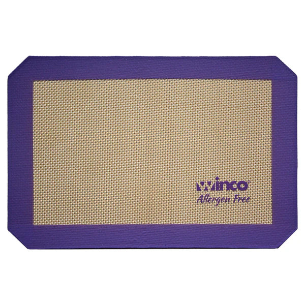 Winco SBS-11PP/24PP, Quarter to Full Allergen-Free Purple Baking Mat