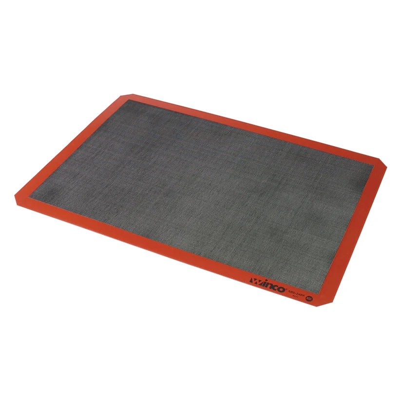 Winco SBS-24PF/16PF, 11-5/8"x16-1/2" Silicone Half-Size Perf Baking Mat, EA