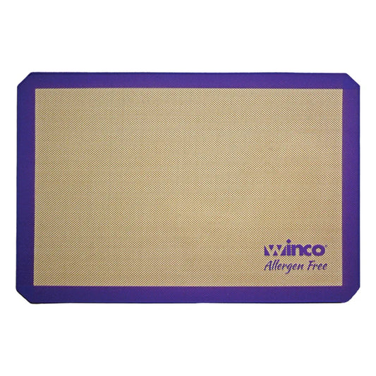 Winco SBS-11PP/24PP, Quarter to Full Allergen-Free Purple Baking Mat