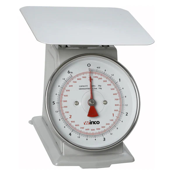 Winco SCAL-62 to 960, 2-130Lbs, 6.5-9" Dial Receiving Scale, EA