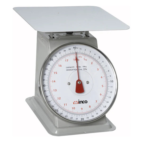 Winco SCAL-62 to 960, 2-130Lbs, 6.5-9" Dial Receiving Scale, EA