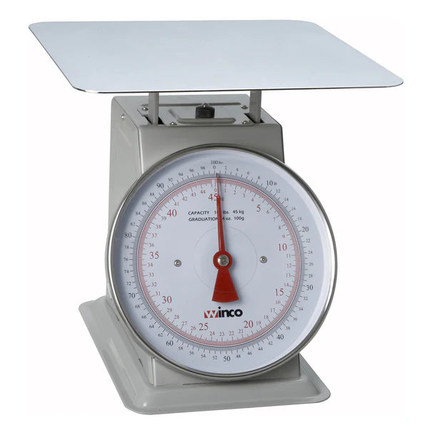 Winco SCAL-62 to 960, 2-130Lbs, 6.5-9" Dial Receiving Scale, EA