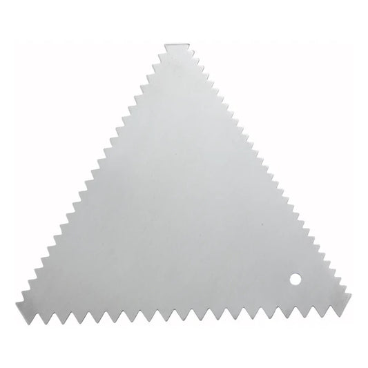 Winco SDC-6, 6pcs/pk, S/S Triangle Cake Decorating Combs