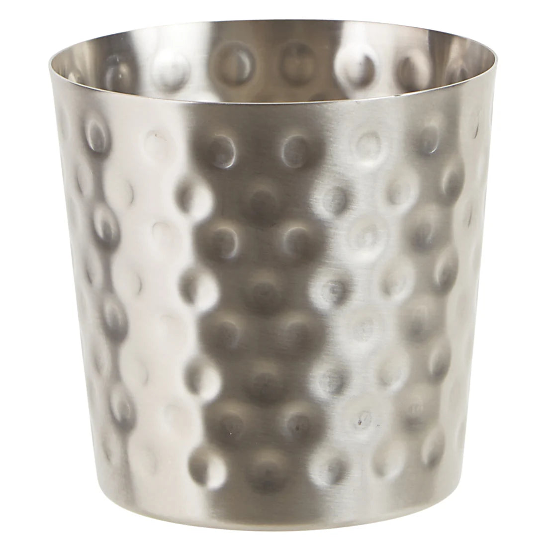 Winco SFC-35/SFC-35H 3.25"x3.5" Solid & Hammered Fry Cups, Satin