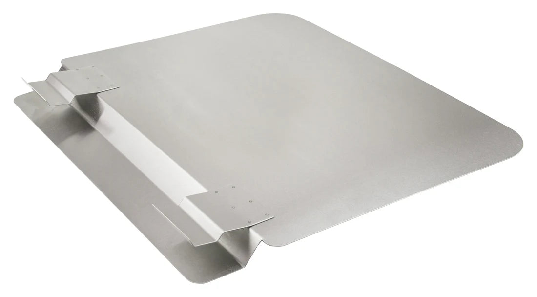 Winco SFSG-2018, 20-1/2" Stainless Steel Fryer Splash Guard, EA