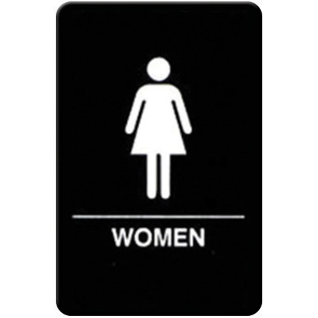 Winco SGNB-601 to SGNB-653B, 6"x9" Braille Info Signs, Various Messages