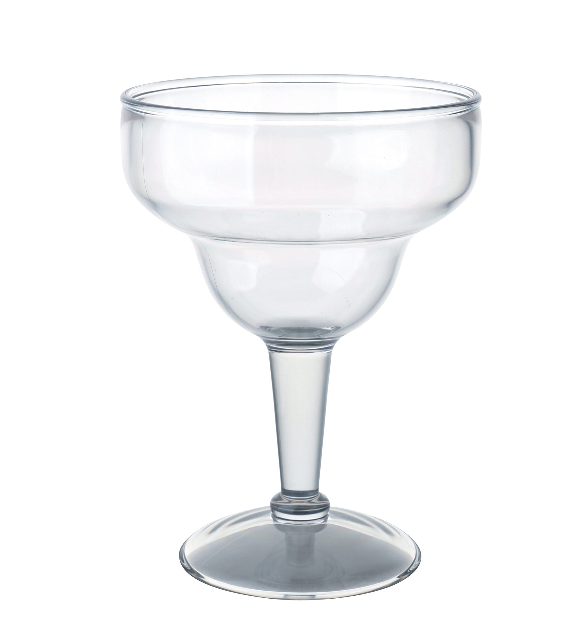 Yanco Jumbo Margarita SM-36-MG brings a fun, eye-catching presence to any bar or beverage service with its oversized 36 oz capacity and classic margarita silhouette. Made from high-quality SAN polymer plastic, this glass offers the clarity of glassware with the durability needed for fast-paced restaurants, bars, poolside service, and outdoor dining. Lightweight, BPA-free, and dishwasher safe, it delivers long-lasting performance without sacrificing style.