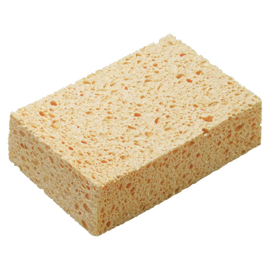 Winco SP-C64Y, 3pcs/pk 6x4.2x1.6" Biodegradable, Cellulose Sponge