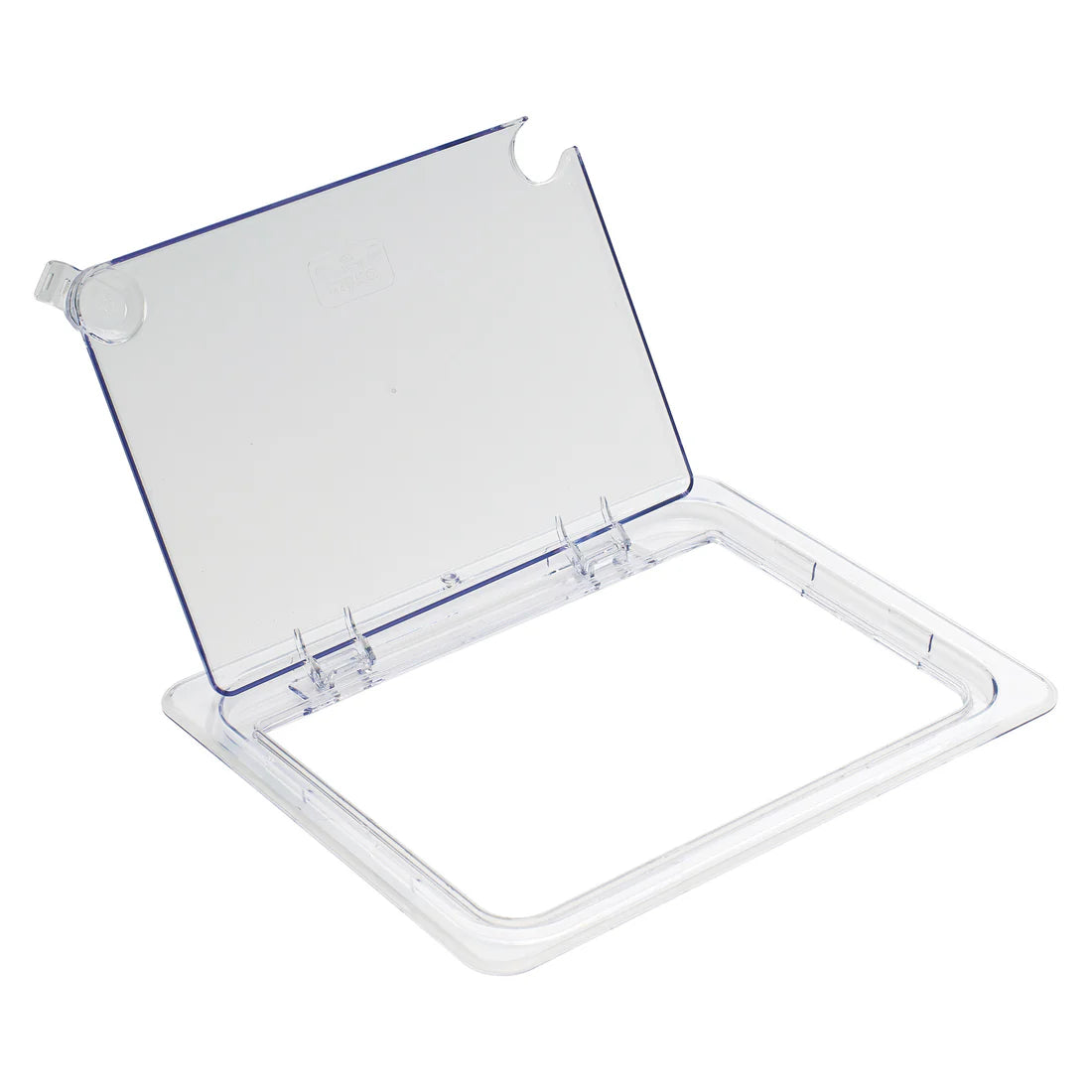 Winco SP7100C-SP7900S, 1/2-1/6 Slotted, Solid, Hinged Covers
