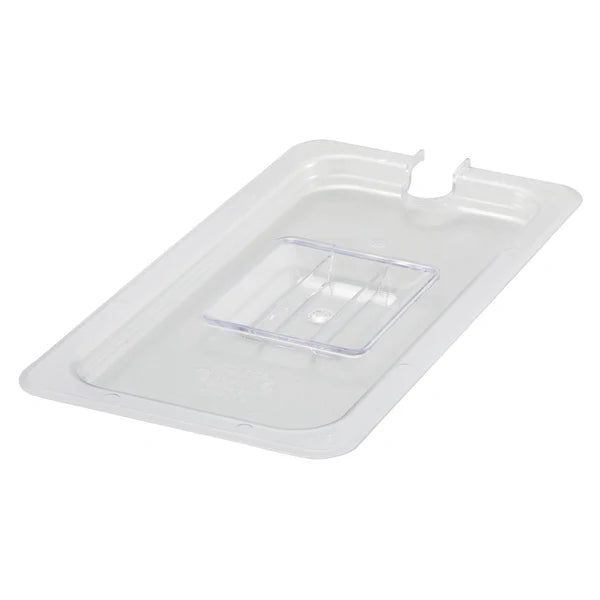 Winco SP7100C-SP7900S, 1/2-1/6 Slotted, Solid, Hinged Covers