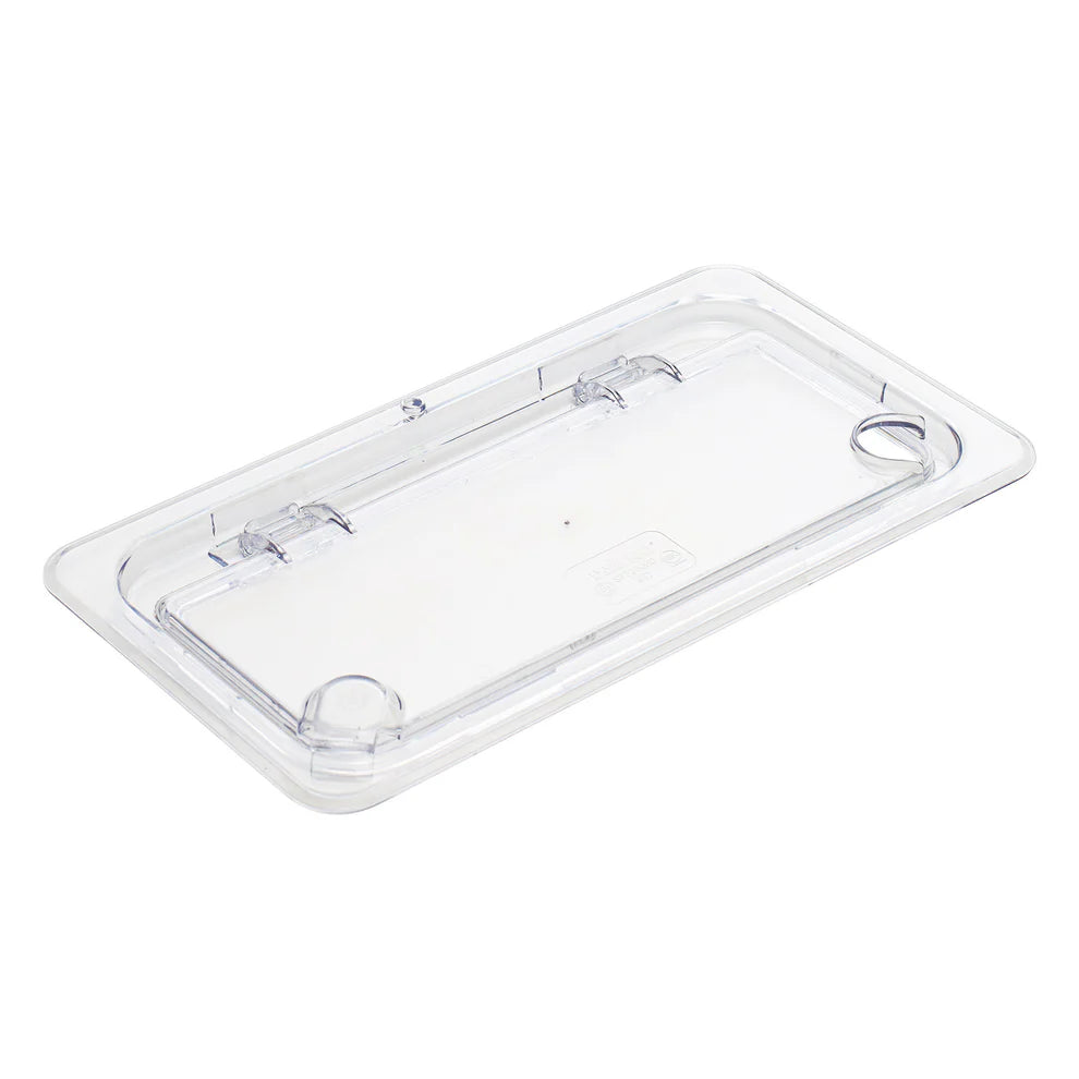 Winco SP7100C-SP7900S, 1/2-1/6 Slotted, Solid, Hinged Covers