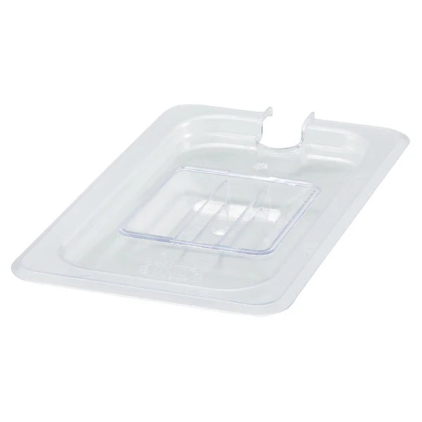 Winco SP7100C-SP7900S, 1/2-1/6 Slotted, Solid, Hinged Covers
