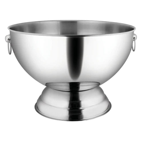 Winco SPB-35, 3-1/2gal Stainless Steel Punch Bowl