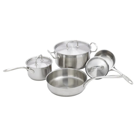 Winco SPC-7H, 7-piece S/S Cookware Set, EA