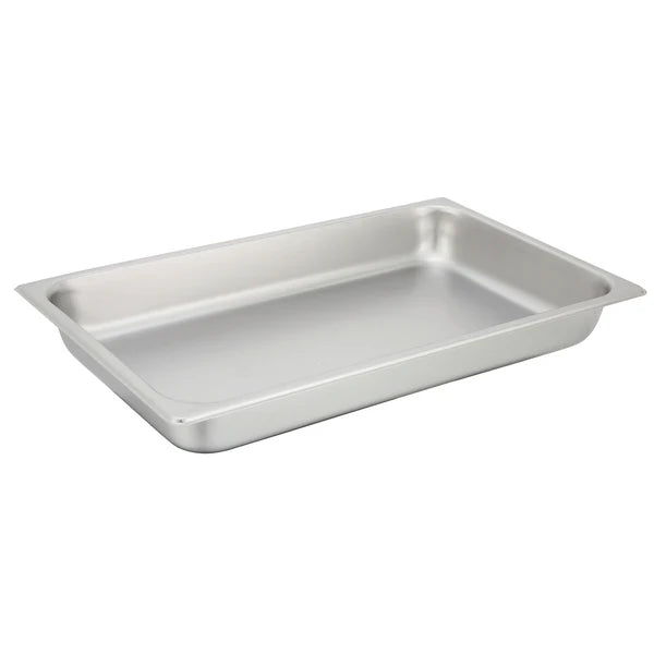 Winco SPF1- PTT6, 25 Ga S/S Full/Half/Third, Straight-sided Steam Pan