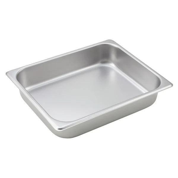 Winco SPF1- PTT6, 25 Ga S/S Full/Half/Third, Straight-sided Steam Pan