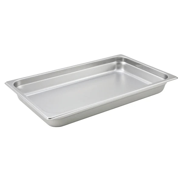 Winco SPJH-101 to SPJH-906GN, S/S Anti-jam Full, 22 Ga Steam Pans, EA