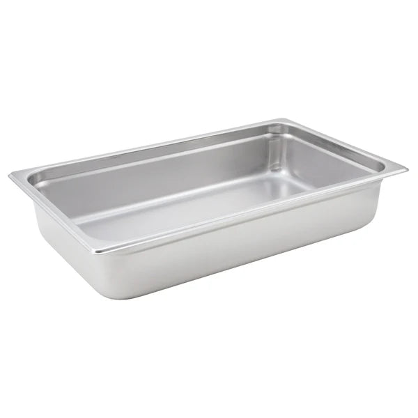 Winco SPJH-101 to SPJH-906GN, S/S Anti-jam Full, 22 Ga Steam Pans, EA