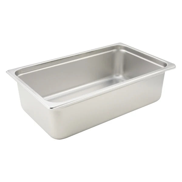 Winco SPJH-101 to SPJH-906GN, S/S Anti-jam Full, 22 Ga Steam Pans, EA