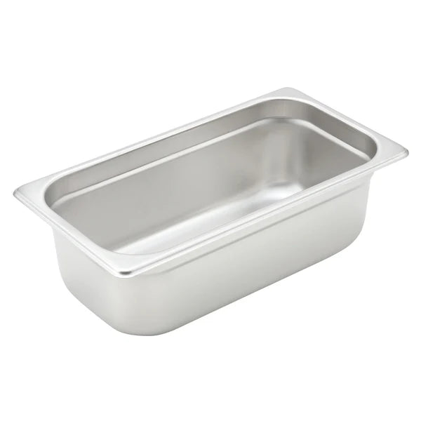 Winco SPJH-101 to SPJH-906GN, S/S Anti-jam Full, 22 Ga Steam Pans, EA