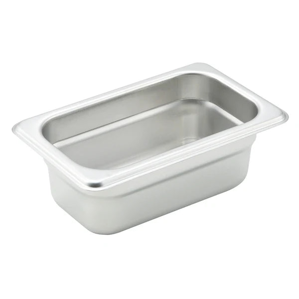Winco SPJH-101 to SPJH-906GN, S/S Anti-jam Full, 22 Ga Steam Pans, EA