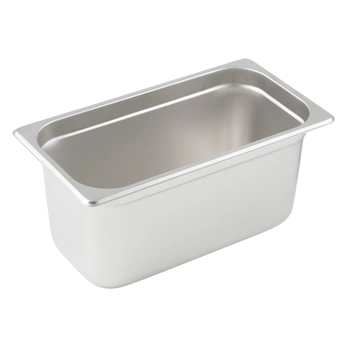 Winco SPJL-102 to 904, 25 Ga S/S Various Sizes Anti-Jam Steam Pans, EA