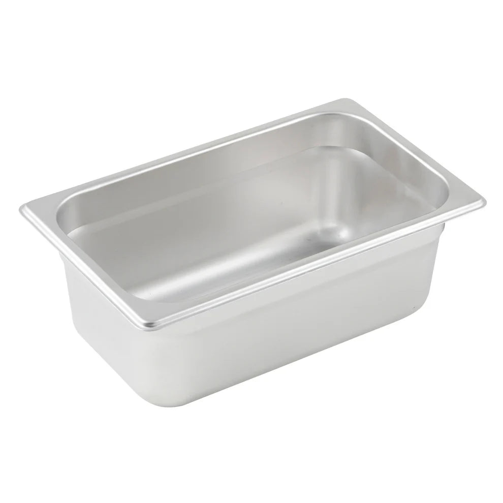 Winco SPJM-102 to 904, Full to 1/9, 24 Ga S/S Anti-Jam Steam Pans, EA