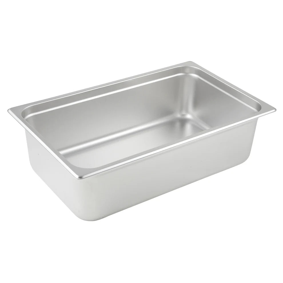 Winco SPJP-102 to 904, Full-1/9, 2.5-6", 23 Ga S/S Anti-jam Steam Pans