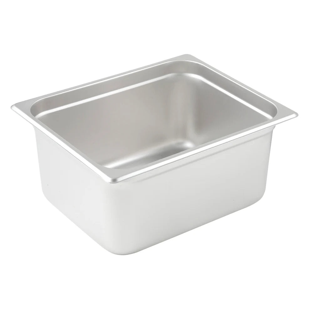 Winco SPJP-102 to 904, Full-1/9, 2.5-6", 23 Ga S/S Anti-jam Steam Pans