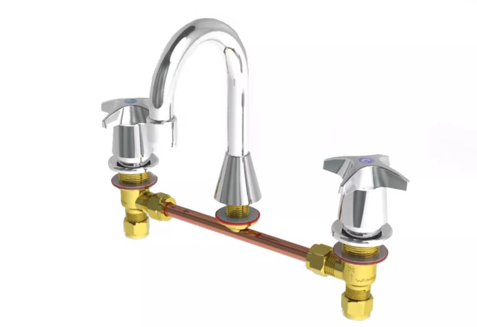 Spout and spindle for faucet