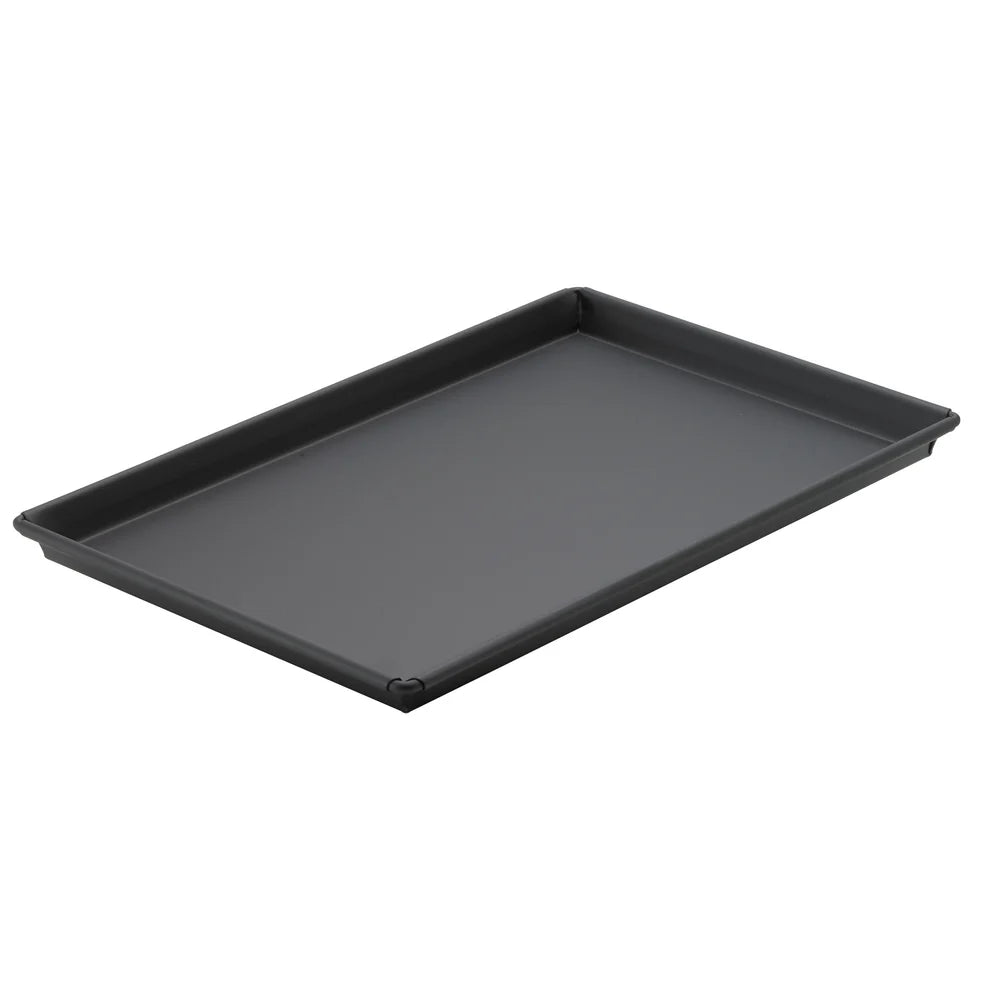 Winco SPP-1218 to 1616, Heavyweight Non-stick Steel Sicilian Pizza Pan
