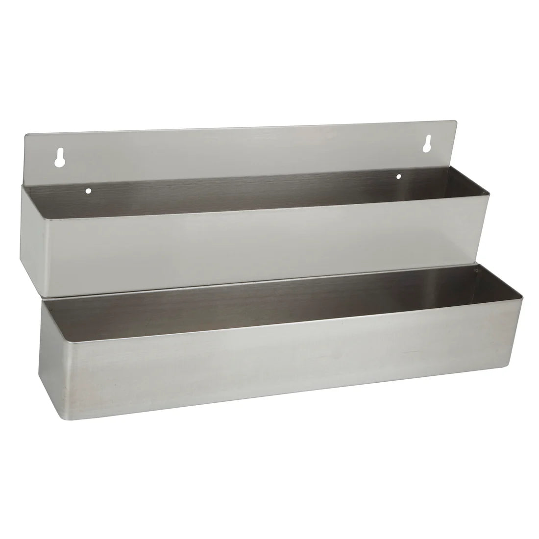 Winco SPR-22D to SPR-42S, 22" to 42" SS Double and Single Bar Speed Rail