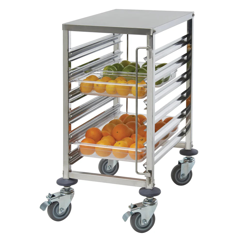 Winco SRK-12 to 36, 12-36 Tier, SS, KD Under-Counter Pan Rack