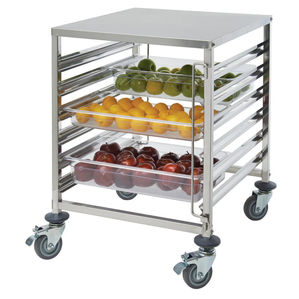 Winco SRK-12 to 36, 12-36 Tier, SS, KD Under-Counter Pan Rack