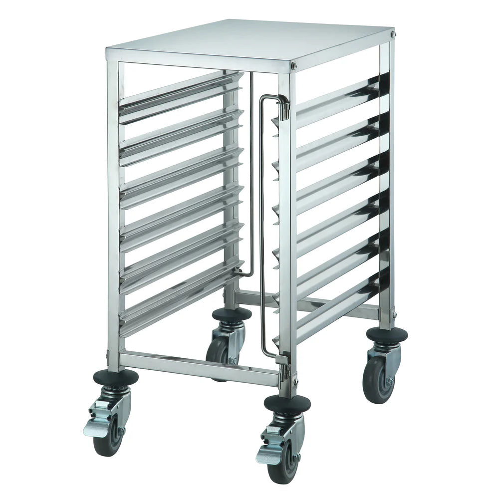 Winco SRK-12 to 36, 12-36 Tier, SS, KD Under-Counter Pan Rack