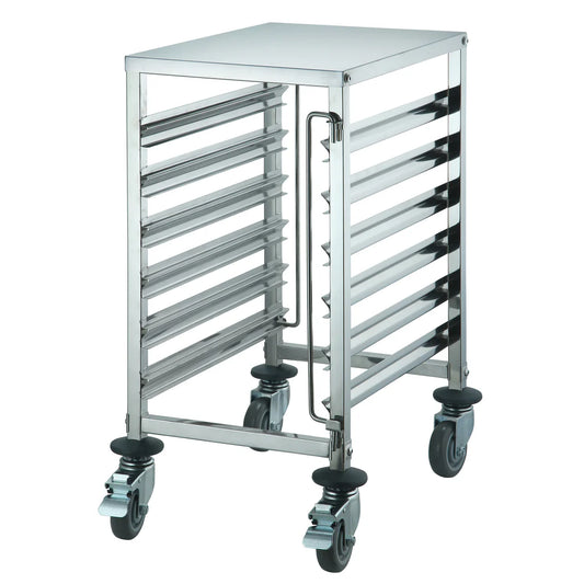 Winco SRK-12 to 36, 12-36 Tier, SS, KD Under-Counter Pan Rack