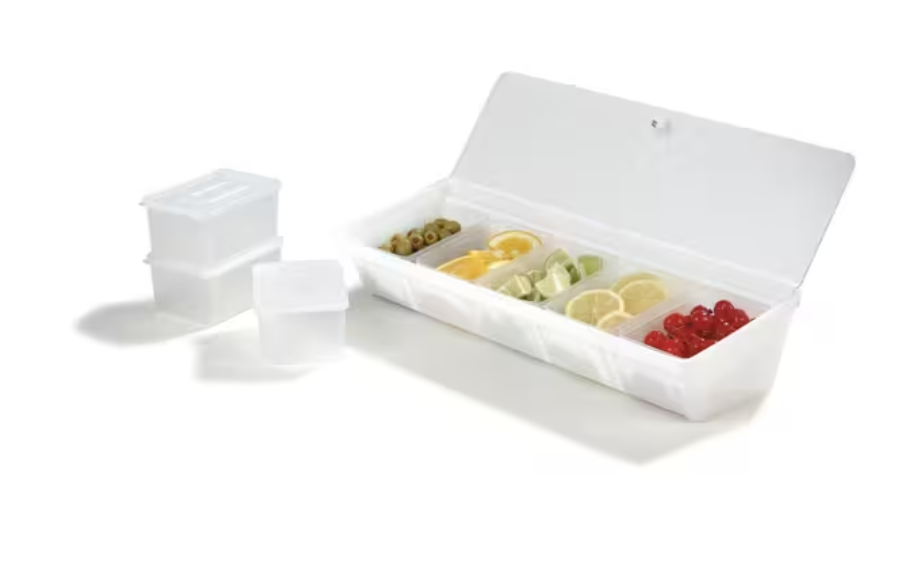 White Carlisle Replacement Containers 1.25 pint, SS10702