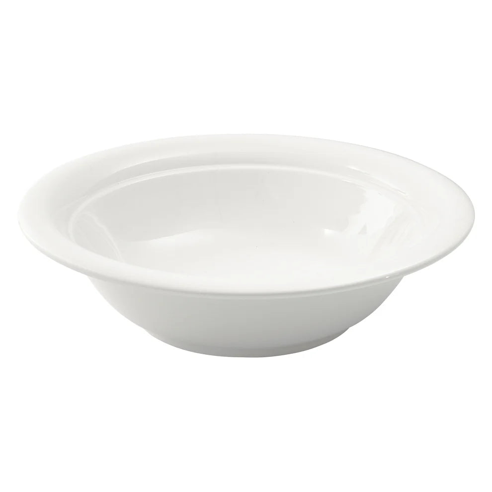 Winco SSB-36/SSB-78, 36oz and 78oz, Case Pack White Porcelain Round Specialty Salad Bowls