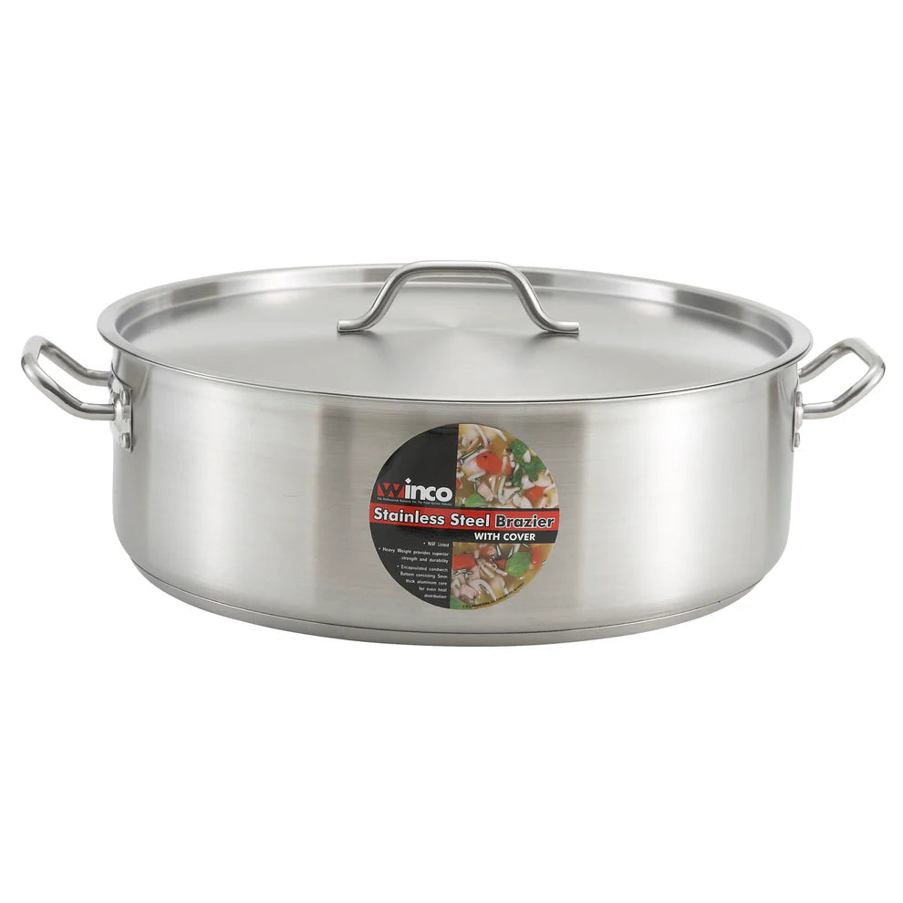Winco SSLB-10 to 8, 8-30qt S/S Brazier