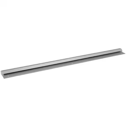 18-inch-long check minder stanton trading, wall-mounted organizer designed with a slide-style mechanism for easy order management. Constructed from heavy aluminum, it ensures durability and reliability for busy kitchen and restaurant environments.
