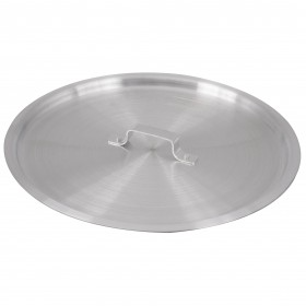 durable aluminum lid stanton trading designed to fit a 14-quart sauce pot. It features a sturdy, riveted handle for easy lifting and a secure fit to help retain heat and moisture while cooking. A great addition for professional and home kitchens.