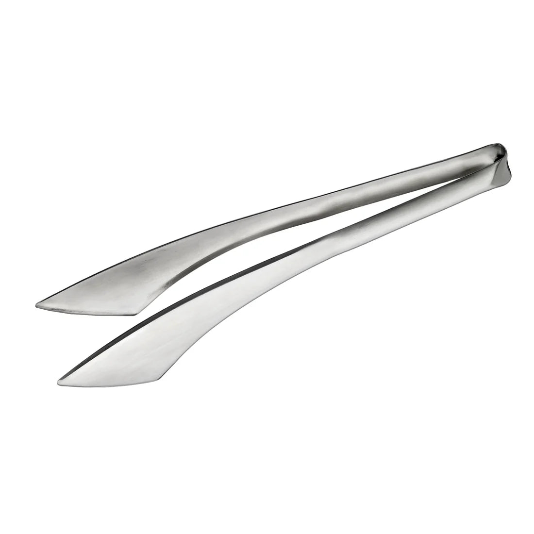 Winco STH-10, STH-13 and STH-8, 10.5", 13.5" and 8.5" satin finish Serving tongs