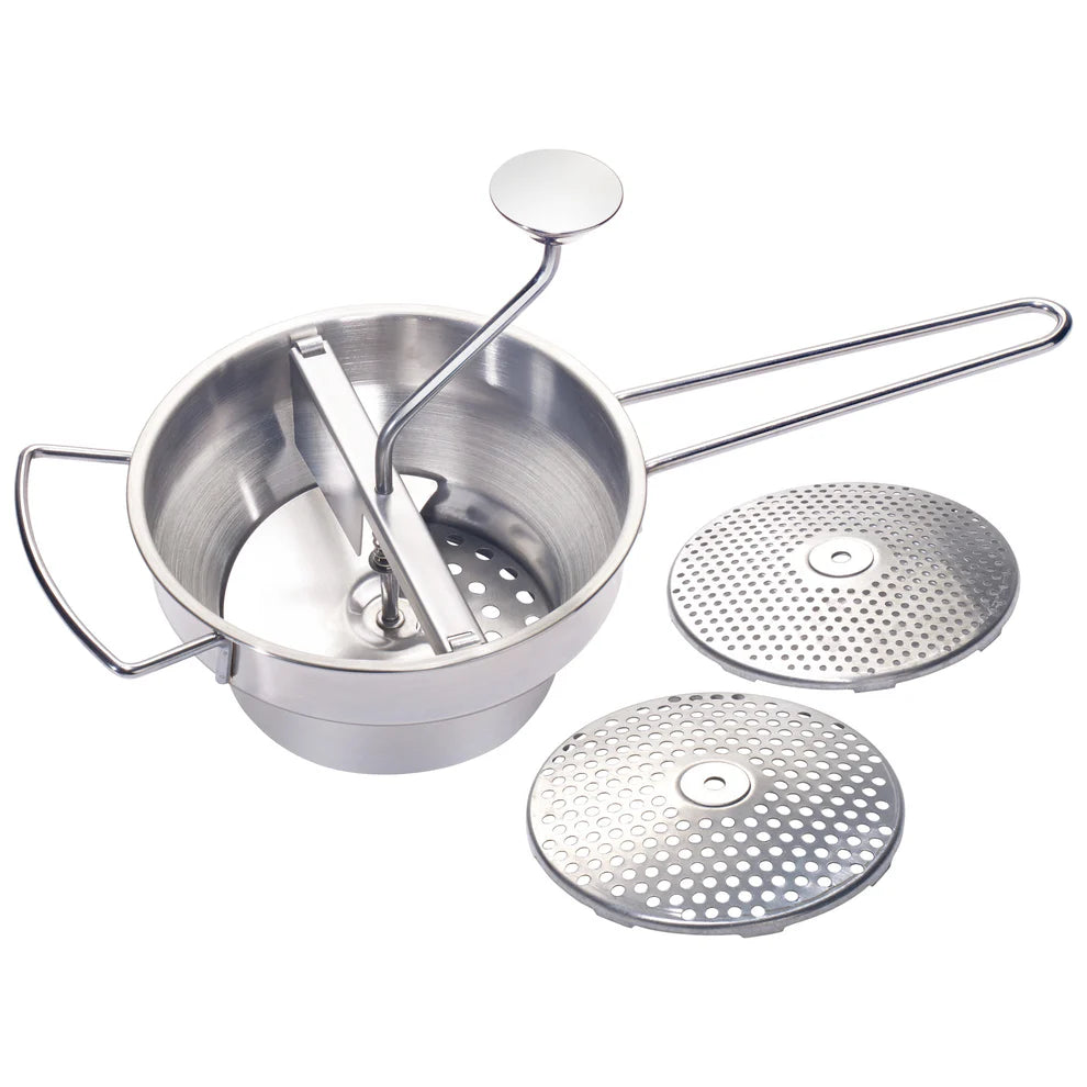 Winco SVM-3, 8" S/S 3 Graters Food Mill, EA