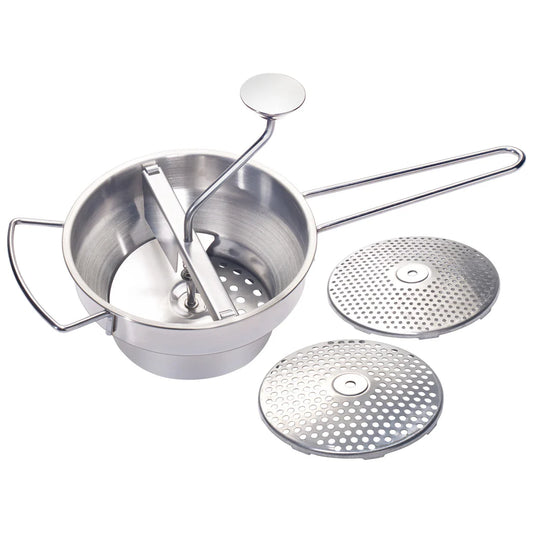 Winco SVM-3, 8" S/S 3 Graters Food Mill, EA