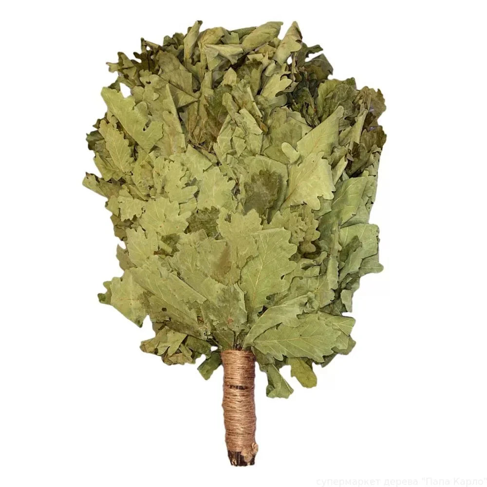 Oak Leaf Sauna Bathhouse Banya Whisk