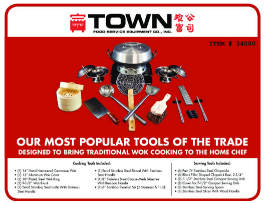 33-piece Chinese chef set
