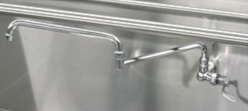 Double joint faucet 20-5/8" O.A.