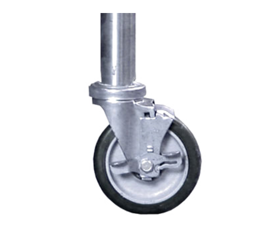 Scrap cart casters